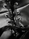 Halloween Costume Armor Leather Pauldron Detail View