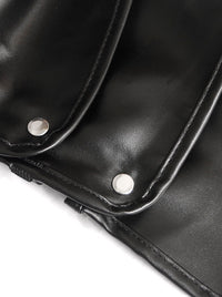 Cosplay Costume Armor Leather Bracers Detail View