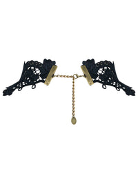 S886626 Steampunk Vintage Adjustable Lace Necklaces Costume Accessories