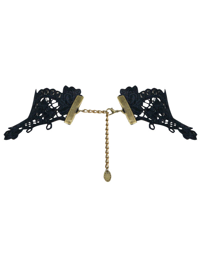 S886626 Steampunk Vintage Adjustable Lace Necklaces Costume Accessories