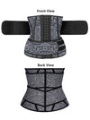 High Compression Waist Trainer Front and Back View