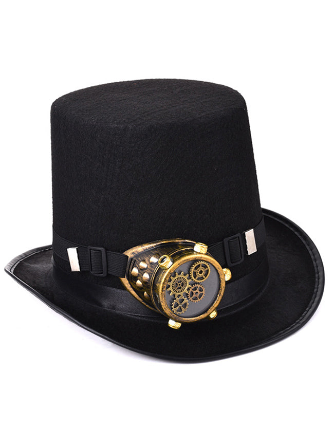 Steampunk Accessory Monocular Spectacles Gear Glass Top Hat
