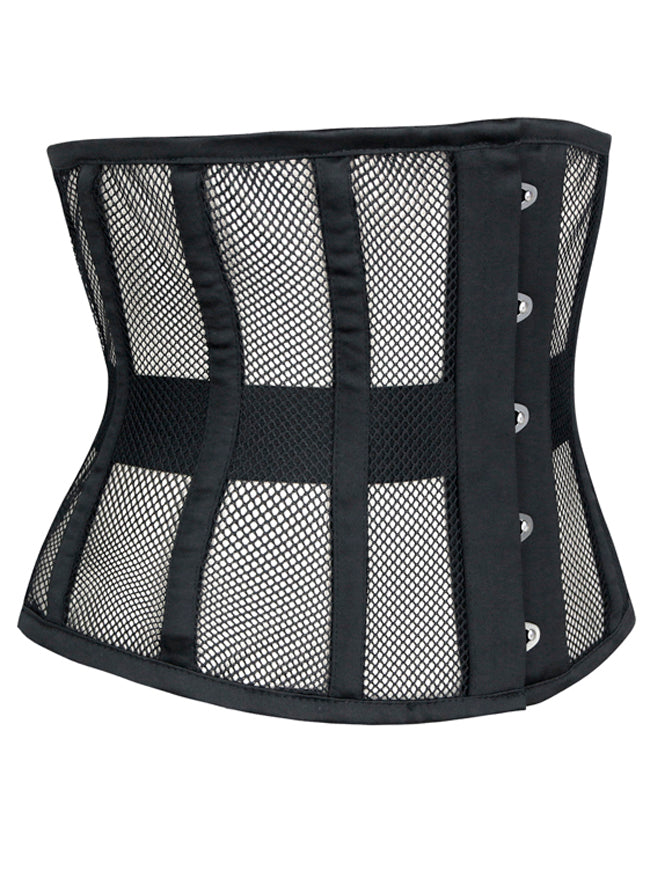 Breathable Mesh Underbust Corset Side View
