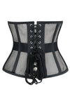 Breathable Mesh Underbust Corset Waspie Back View