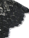Vintage Off Shoulder Lace Corset Top Detail View