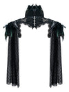 Steampunk gothique accessoires boléro manches longues veste haussement d'épaules