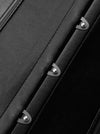 Gothic Faux Leather Lace-up Waist Trainer Waist Cincher Corset Bustier Detail View