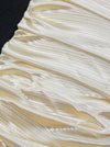 Women's Sexy Satin Lace Bodycon Mini Chemise Bustier Lingerie Night Dress Beige/Black Detail View
