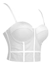 Comfortable Padded Push Up Dance Night Wear Club Underwire Bras Side View