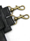Vintage Renaissance Punk Faux Leather Corset Accessory Belt Pouch with Pockets