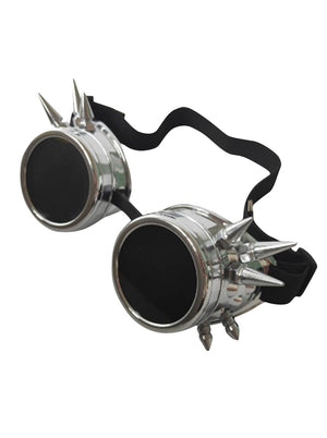 Steampunk-beskyttelsesbriller Retro Gothic Cyberpunk Cosplay Kostume Tilbehør justerbare beskyttelsesbriller