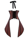 Steampunk-themed Rock N Roll Style Halter Corset Cosplay Costume