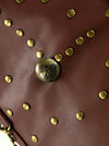 Steampunk sur le thème Faux cuir Zipper Chains Cosplay Underbust Corset