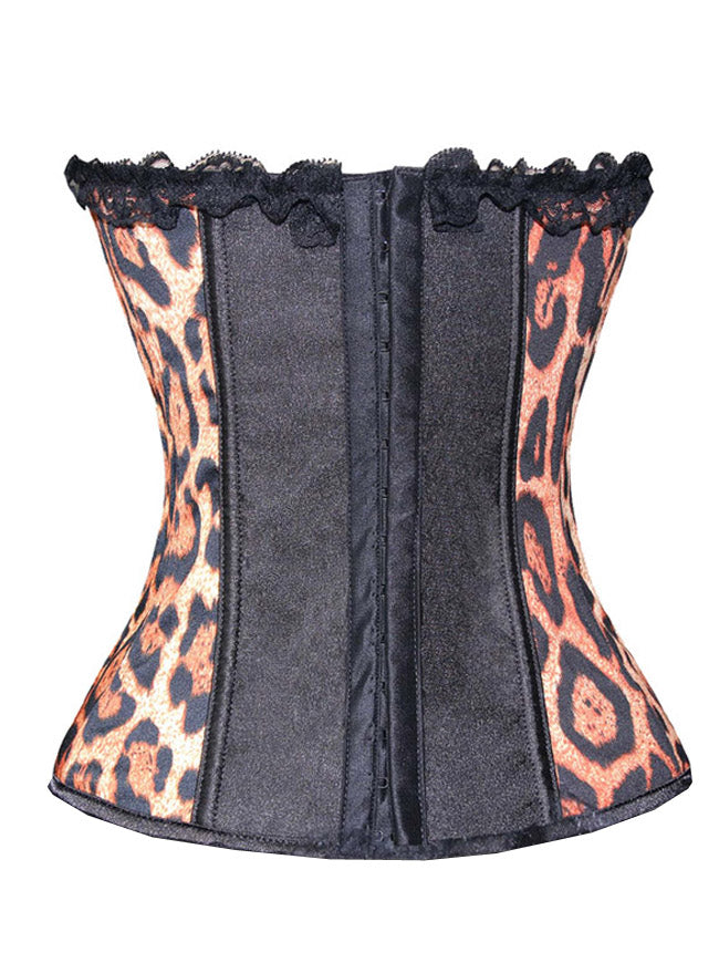 Fashion High Quality Casual All-match Women Sweetheart Strapless Corset Tops Back View