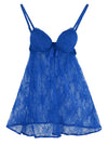 Valentines See-through Lace Sleepwear Chemise Lingerie Outfits