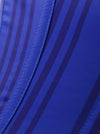 Underbust Vest Victorian Straps Blue Renaissance Plus Vest Corset Top Detail View