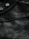 Retro Costume Accessories Retro Gothic One-shoulder Armor Armlet Armband Shrug with Pocket Black Detail View