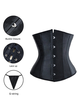 Vintage Renaissance Cosplay Fashion Show taille formation Corset Underbust