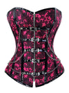 Women's Steampunk Buckles Chains Outerwear Corsets