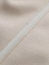 Women's Fashion Steel Boned Latex Waist Training Corset Vest Apricot Detail View
