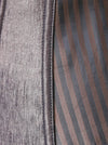 Women's Fashion Spiral Steel Boned Zipper Halloween Underbust Corset with Buckles Light Brown Detail View