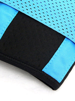 حزام تدريب خصر نسائي قابل للتعديل - مشد للجسم محسن للتمارين الرياضية من أجل عرض التفاصيل باللون الأزرق