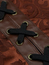 Detachable Steampunk-themed Lacing Corset Accessory Shrug Jacket