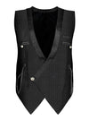 Men's Steampunk Victorian Renaissance Waistcoat Vest Business Suit Vest
