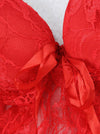 Lace Sleepwear Chemise Nightgown Valentines Day Gifts Lingerie Nightwear Detail View