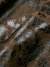 Men's Steampunk Victorian Retro Distressed Faux Leather Waistcoat Vest Brown Detail View