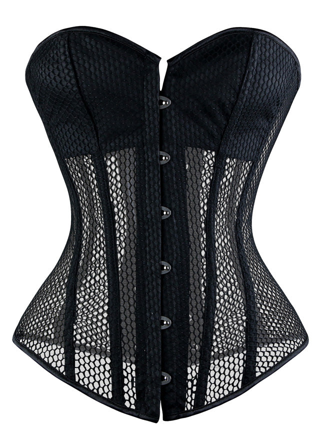 Elegant High Quality Casual Cheap Fashion Daily All-match Lady Punk Sweetheart Overbust Corset Tops Detail View